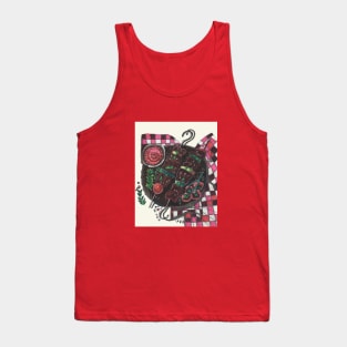 Grilled Meat and Vegetables Tank Top